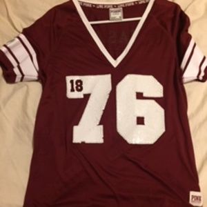 Women's Texas A&M Tee with sequins